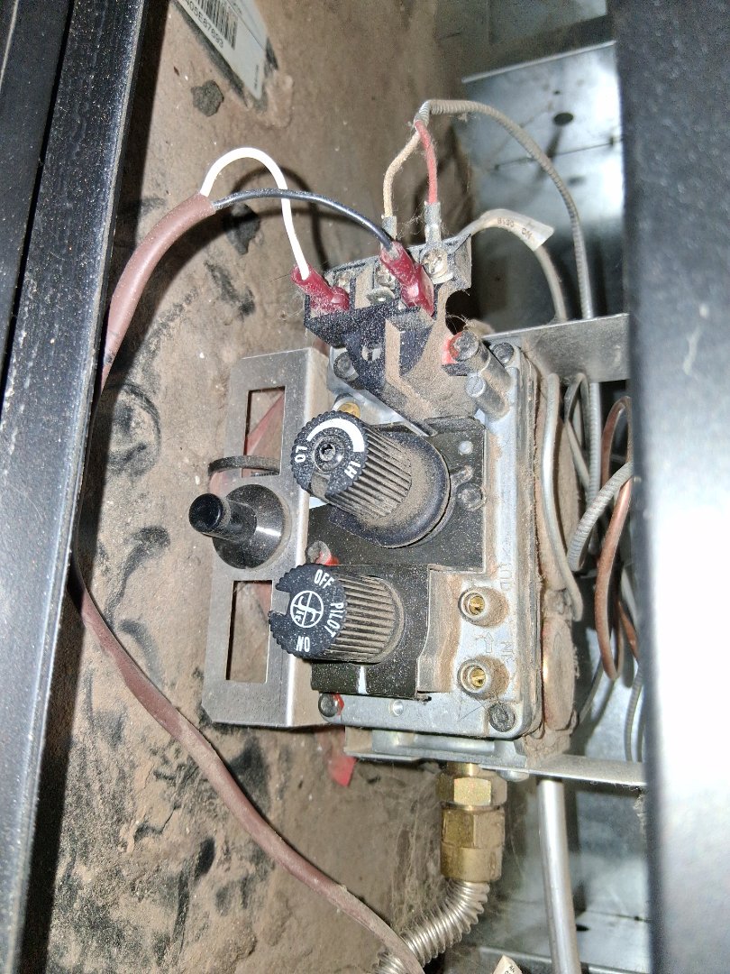 Gas fireplace service call