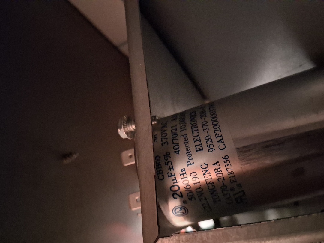 Maintenance on hvac system. Will repair leak and replace capacitor for the indoor furnace in Decatur ga