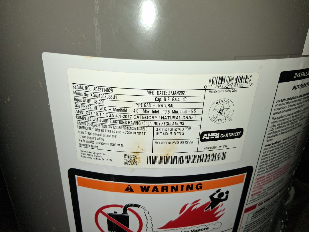 water heater disconnection in Jonesboro ga