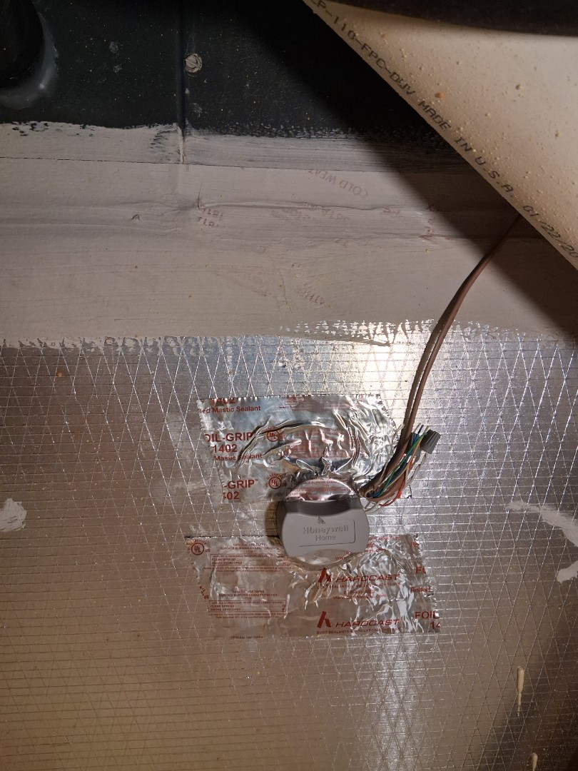 Created a dump zone and added a dat  sensor to a zoning hvac system in Lawrenceville ga