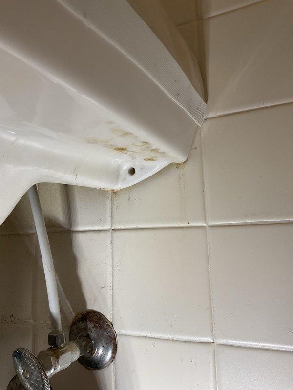 Performed plumbing inspection and assessment of toilet tank components recommend homeowner repair internal toilet parts 