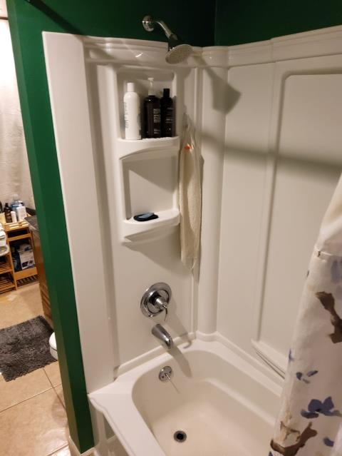 Anacortes, WA - Shower surround replacement and leaking toilet repair. We can do it all!