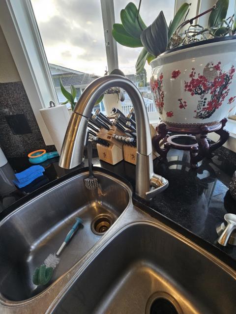 Ferndale, WA - Reaplace a kitchen faucet.