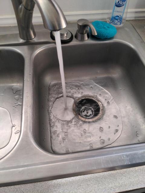 Lynden, WA - Full kitchen sink re-pipe 