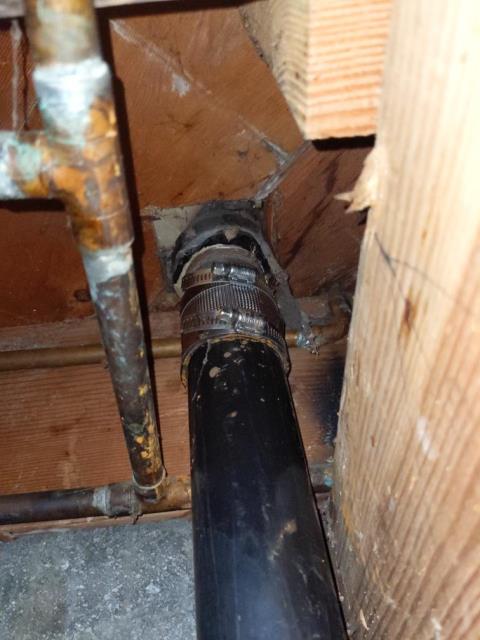 Lynden, WA - Full kitchen sink re-pipe 