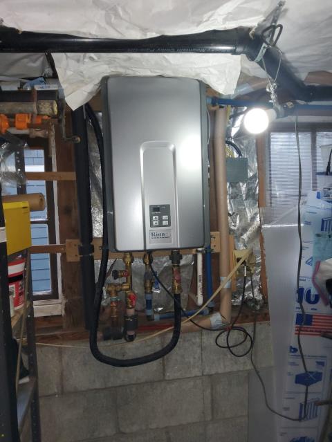 Bellingham, WA - Working on Tankless/on demand water heater not working/replace
