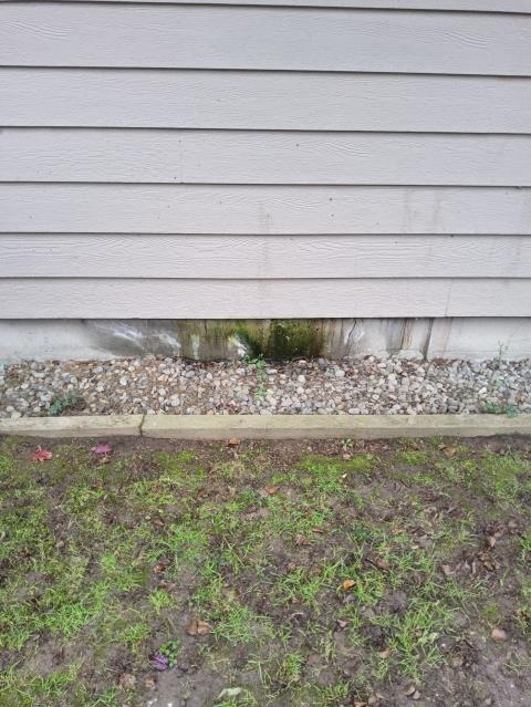 Custer, WA - Water leak conected from the inside of the house to the outside of the house. 

We can help you repair your water leaks.