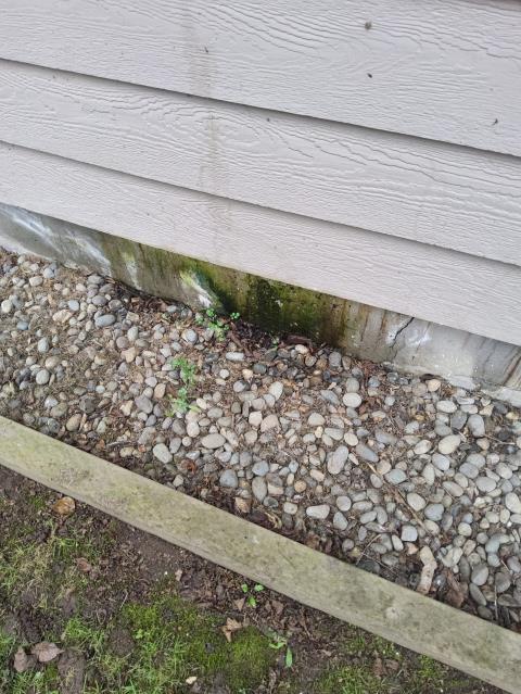 Custer, WA - Water leak conected from the inside of the house to the outside of the house. 

We can help you repair your water leaks.