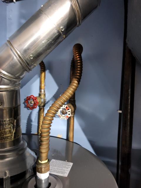 Burlington, WA - Hot water tank leak 