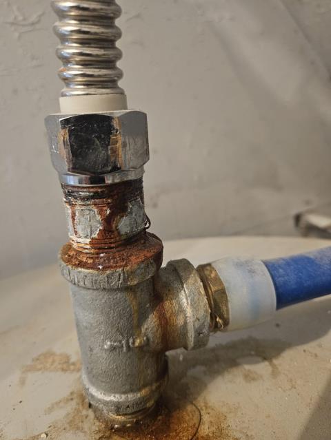 Bow, WA - Leaking water heater supply line repair and repipe a p trap that grading was not correct 