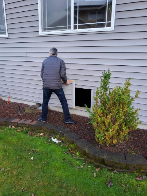 Anacortes, WA - Installing a gas line for a new kitchen stove