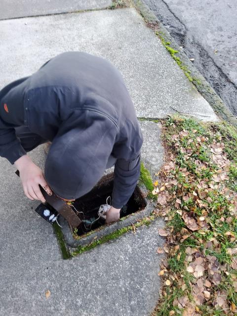 Anacortes, WA - Main water line leak detection and repair