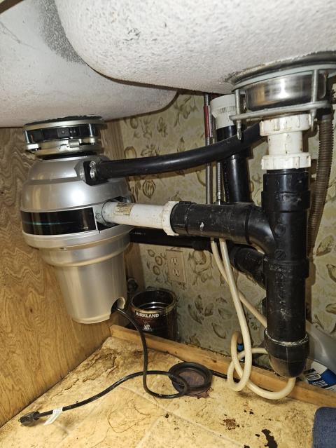 Bellingham, WA - Clogged kitchen sink and garbage disposal replacement