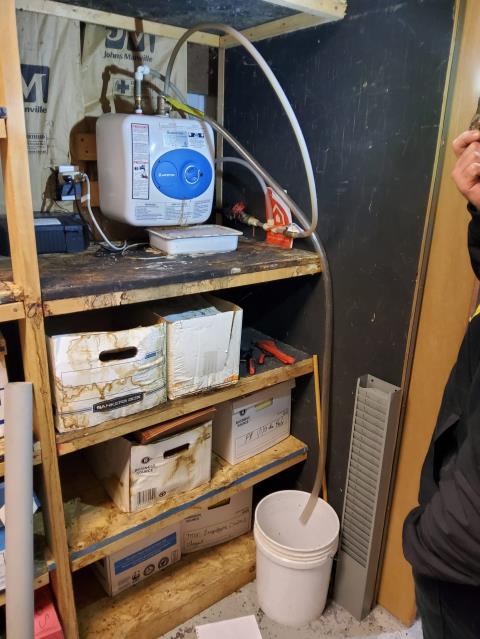 Anacortes, WA - Working on a Water Heater- small unit on a shelf repaire/replace 

Call us today for services today! LaVergne Plumbing & Heating