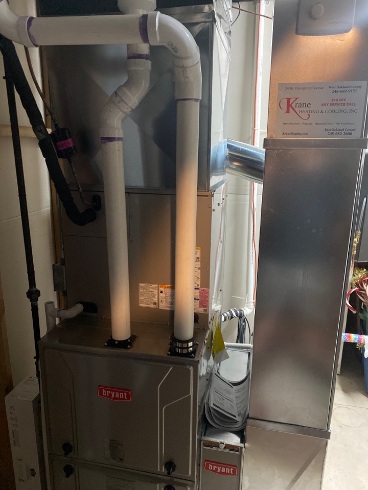 Real-time Service Area for Krane Heating and Cooling - holly, mi