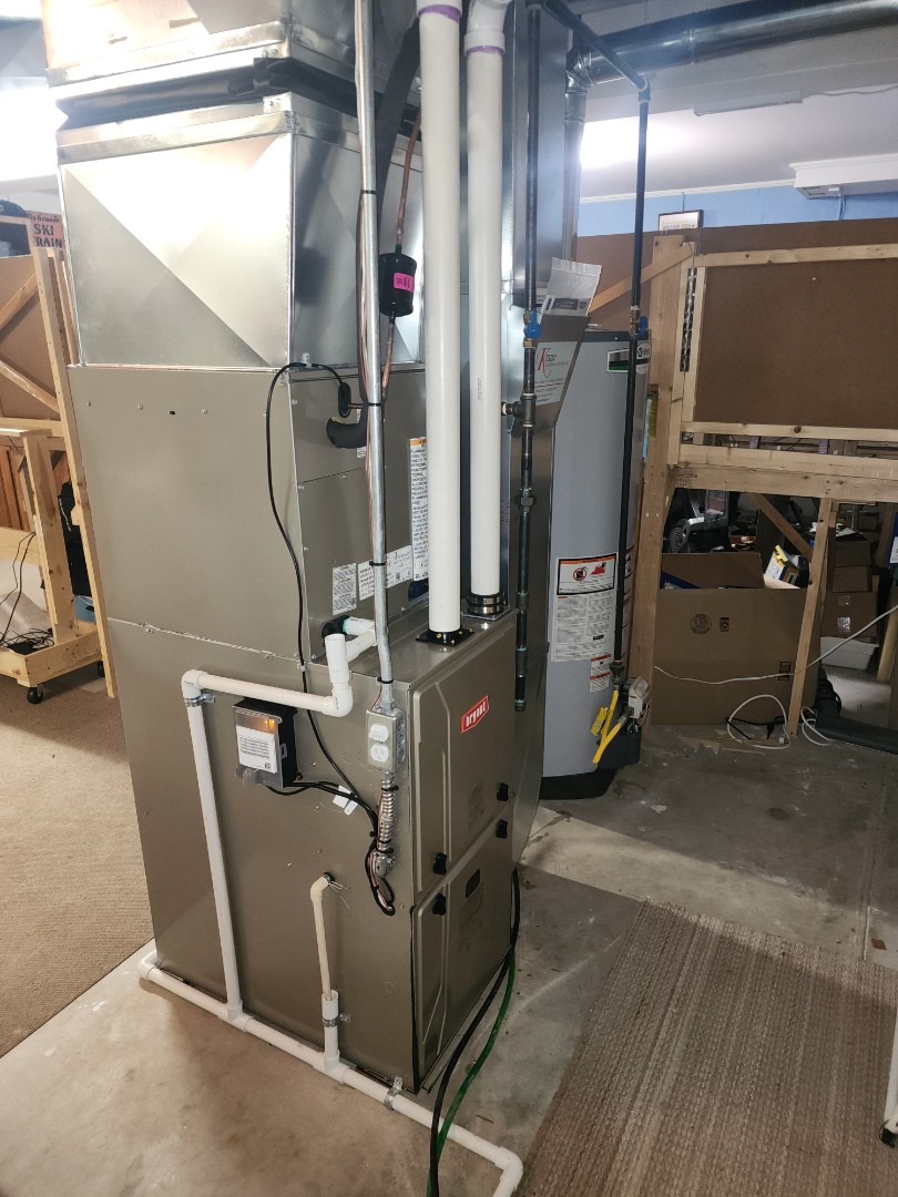 installed a 96% efficient bryant furnace 
