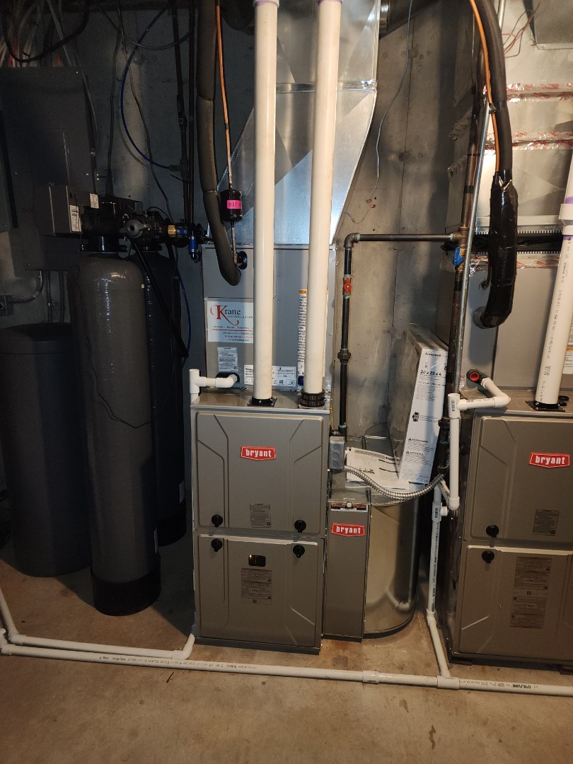 installed a 96% efficient bryant furnace 