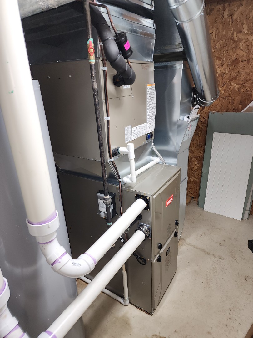 installed a 96% efficient bryant furnace 