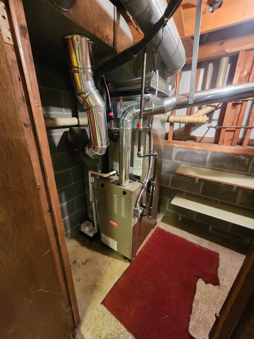 installed a 80% efficient bryant furnace 