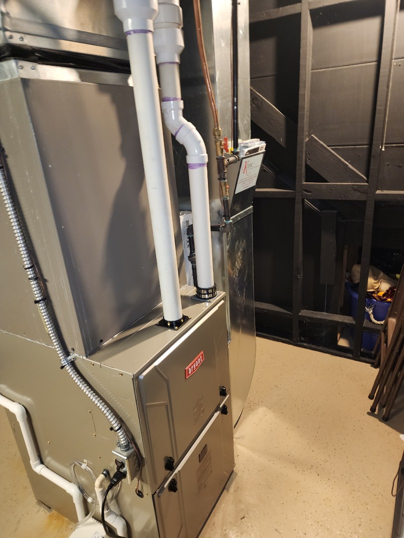 installed a 96% efficient bryant furnace 