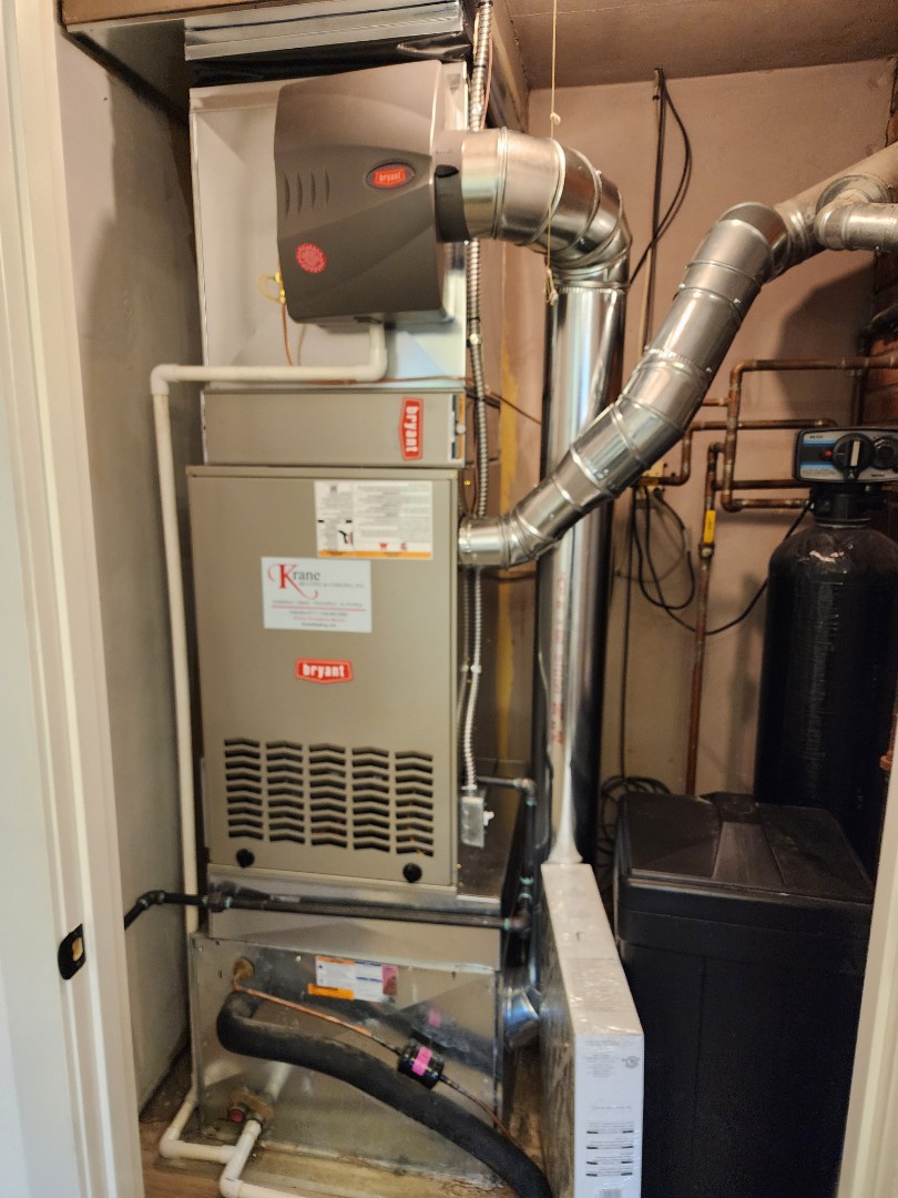 installed a 80% efficient bryant furnace 