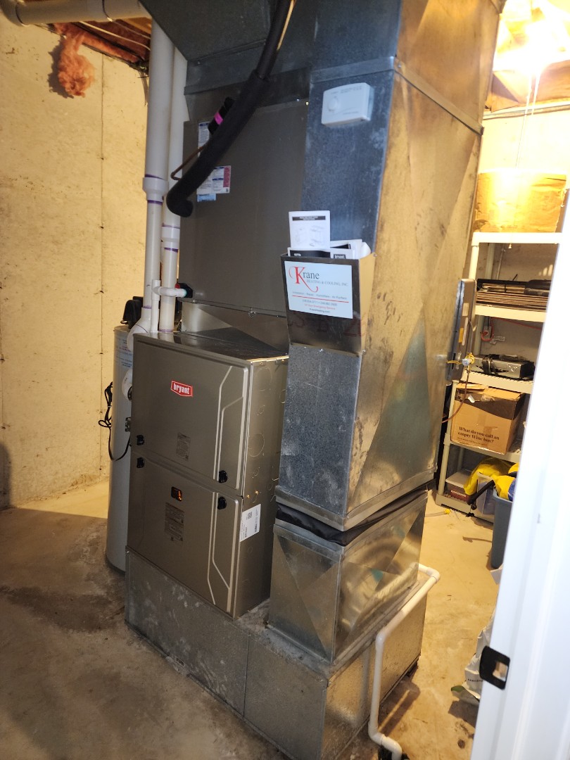installed a bryant furnace 