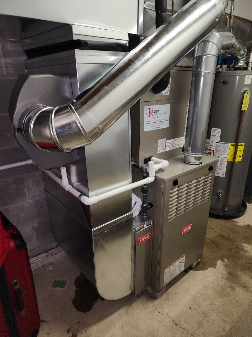 installed a 80%efficient bryant 