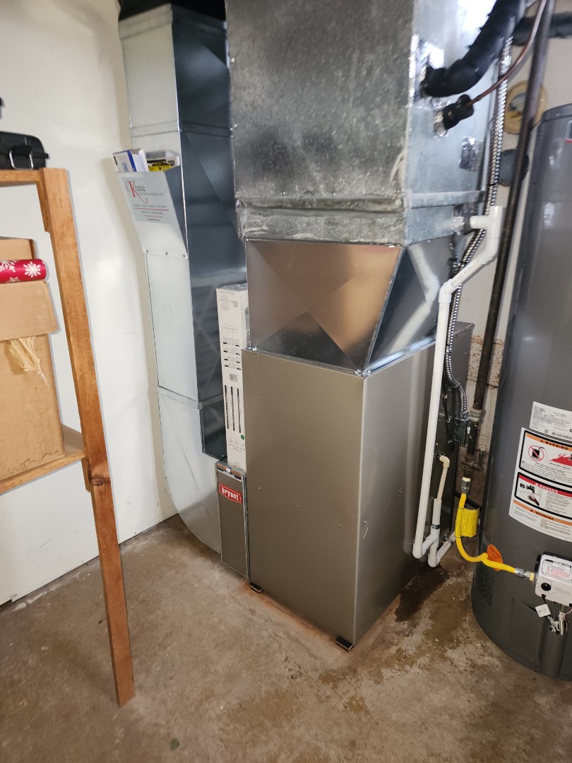 installed a bryant furnace 