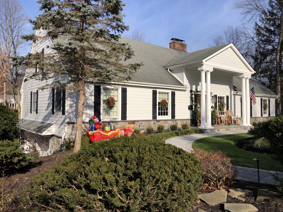 Wyckoff, NJ - Design build project to add new portico and Dormers and new Grand Manor roof Wyckoff, NJ - Design build project to add new portico and Dormers and new Grand Manor roof