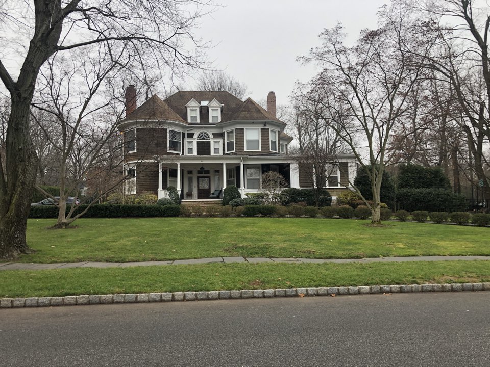 Englewood, NJ - Installation of James Hardie plank siding and installing Marvin windows and new portico Englewood and Tenafly Englewood, NJ - Installation of James Hardie plank siding and installing Marvin windows and new portico Englewood and Tenafly