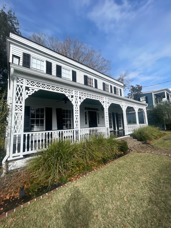 Charleston, SC - We pressure washed and cleaned the gutters and everything came out great, the customers were very pleased!