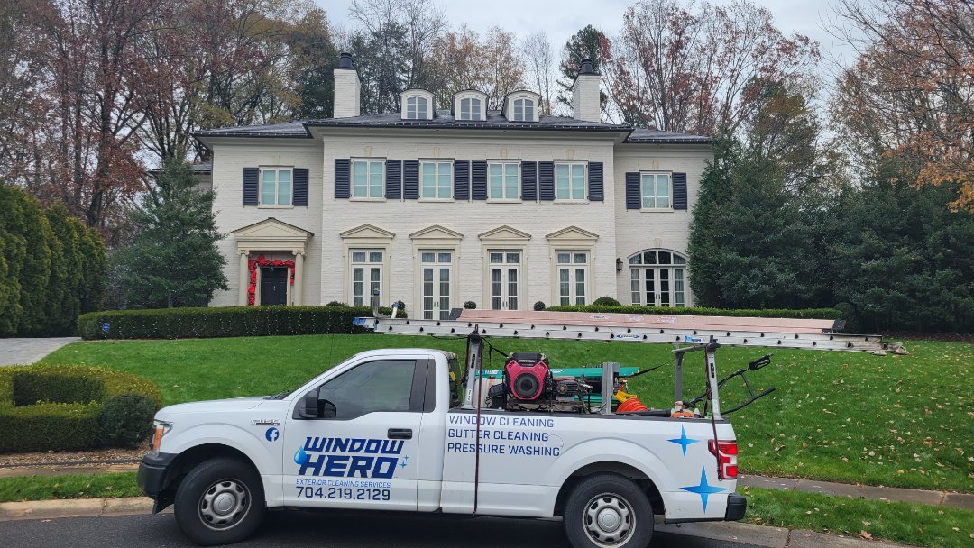 Charlotte, NC - Another satisfied customer with sparkling clean windows!