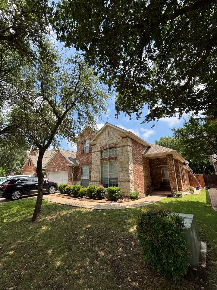 Fort Worth, TX - We recently completed a professional gutter cleaning job in Keller, Texas for a residential homeowner looking to prevent water damage and improve drainage around their property. Our team safely cleared out all leaves, debris, and buildup from the gutters and downspouts, ensuring everything flowed properly before the next big rain. If you’re in Keller or nearby areas like Southlake, Roanoke, or Trophy Club, and need reliable, affordable gutter cleaning, give Window Hero Southlake a call. We help protect your home—one gutter at a time. 