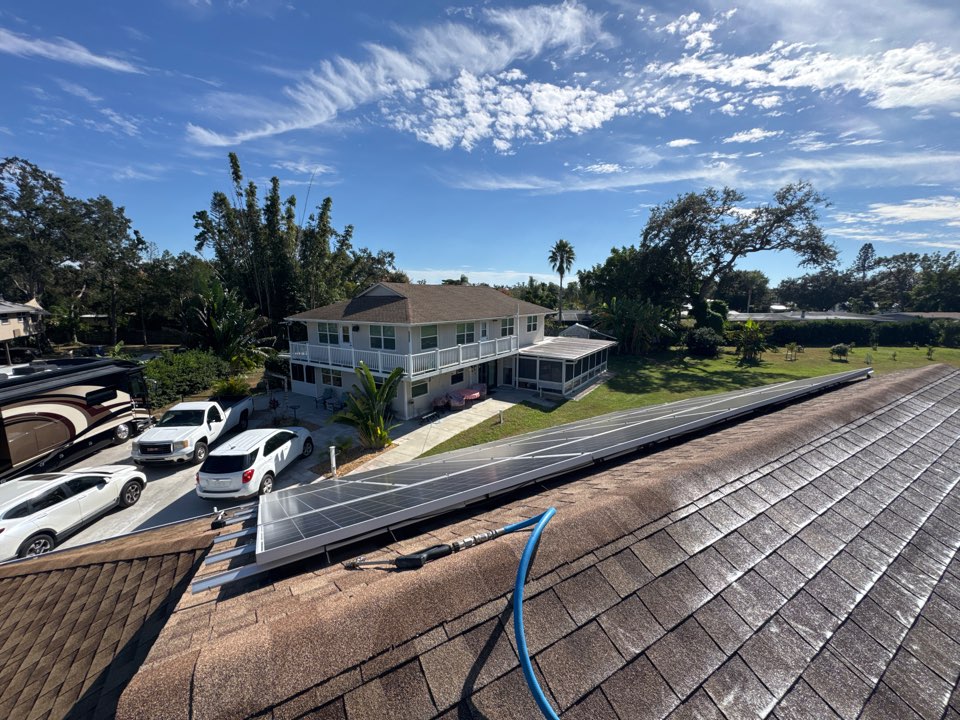 Sarasota, FL - RoofCkeaning and solar Panels Cleaning 9416662226