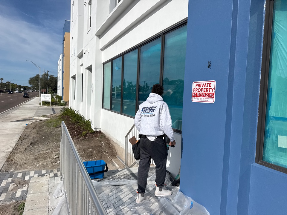Sarasota, FL - CONSTRUCTION window cleaning 9416662226