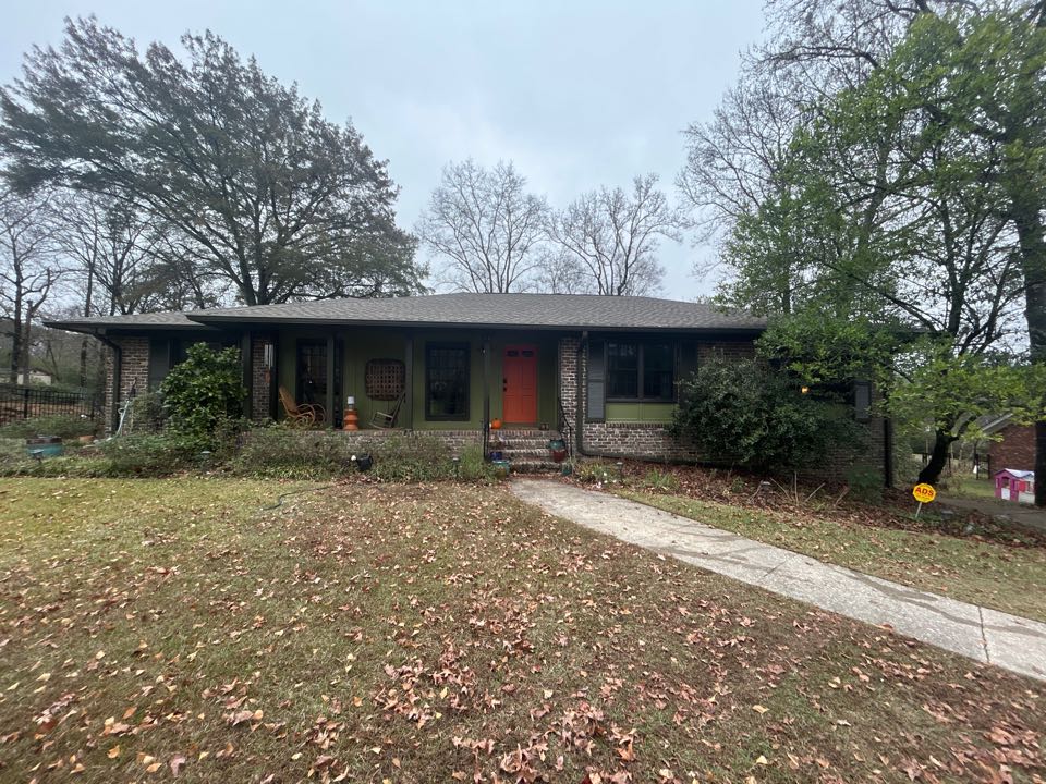 Birmingham, AL - Completed the exterior windows as well as washing the chimney to give this house that brand new look.