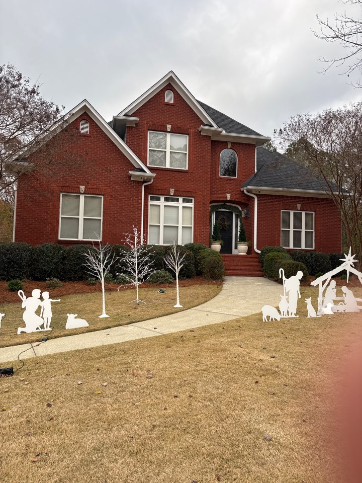 Birmingham, AL - Just cleaned the outside windows by hand. 