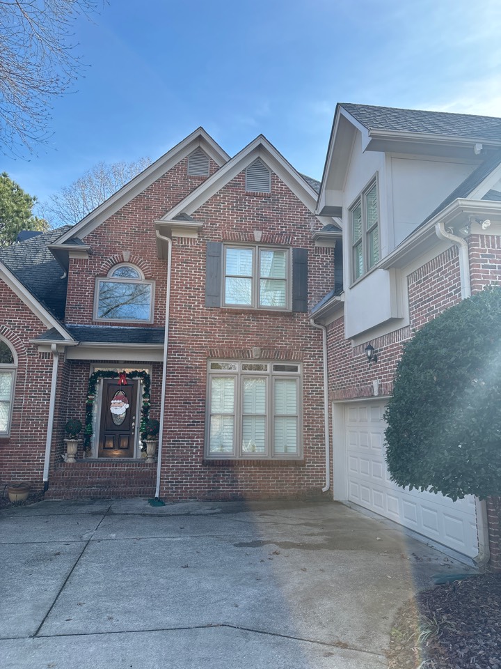 Birmingham, AL - Just cleaned the gutters and outside windows. 