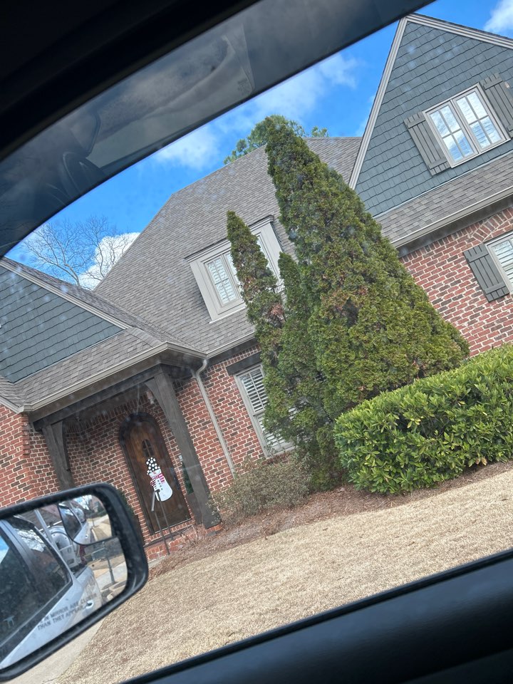 Birmingham, AL - Did a gutter guard brush off here