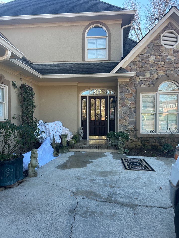 Birmingham, AL - Hit gutters and exterior windows here