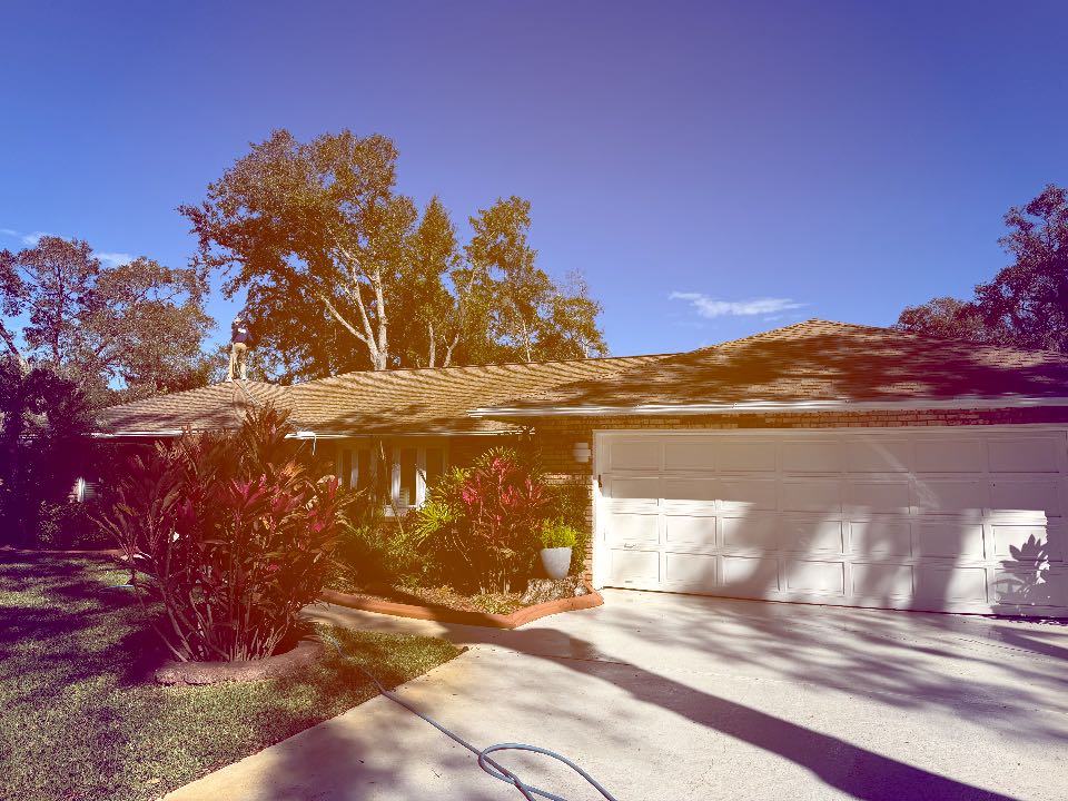 Ormond Beach, FL - Cleaned this roof