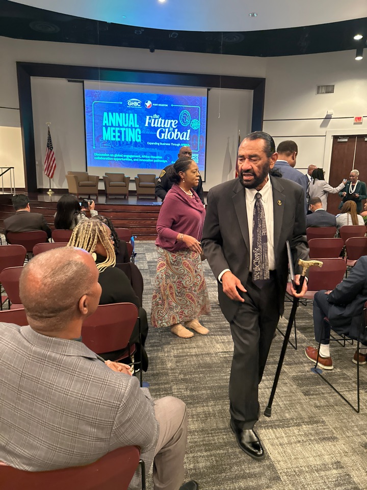 Houston, TX - Networking with congressman Green and the GHBC