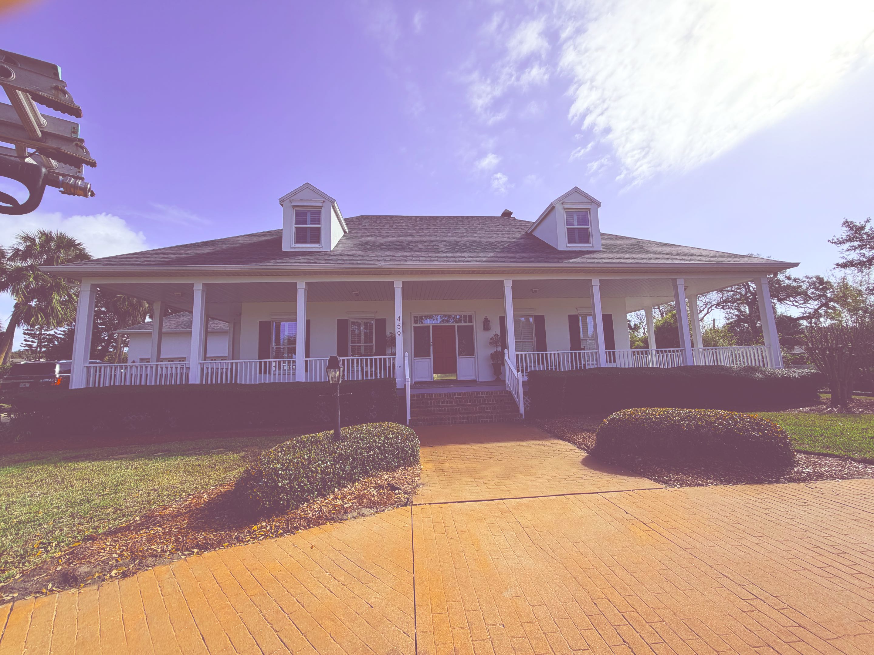 Ormond Beach, FL - Cleaned outside windows 