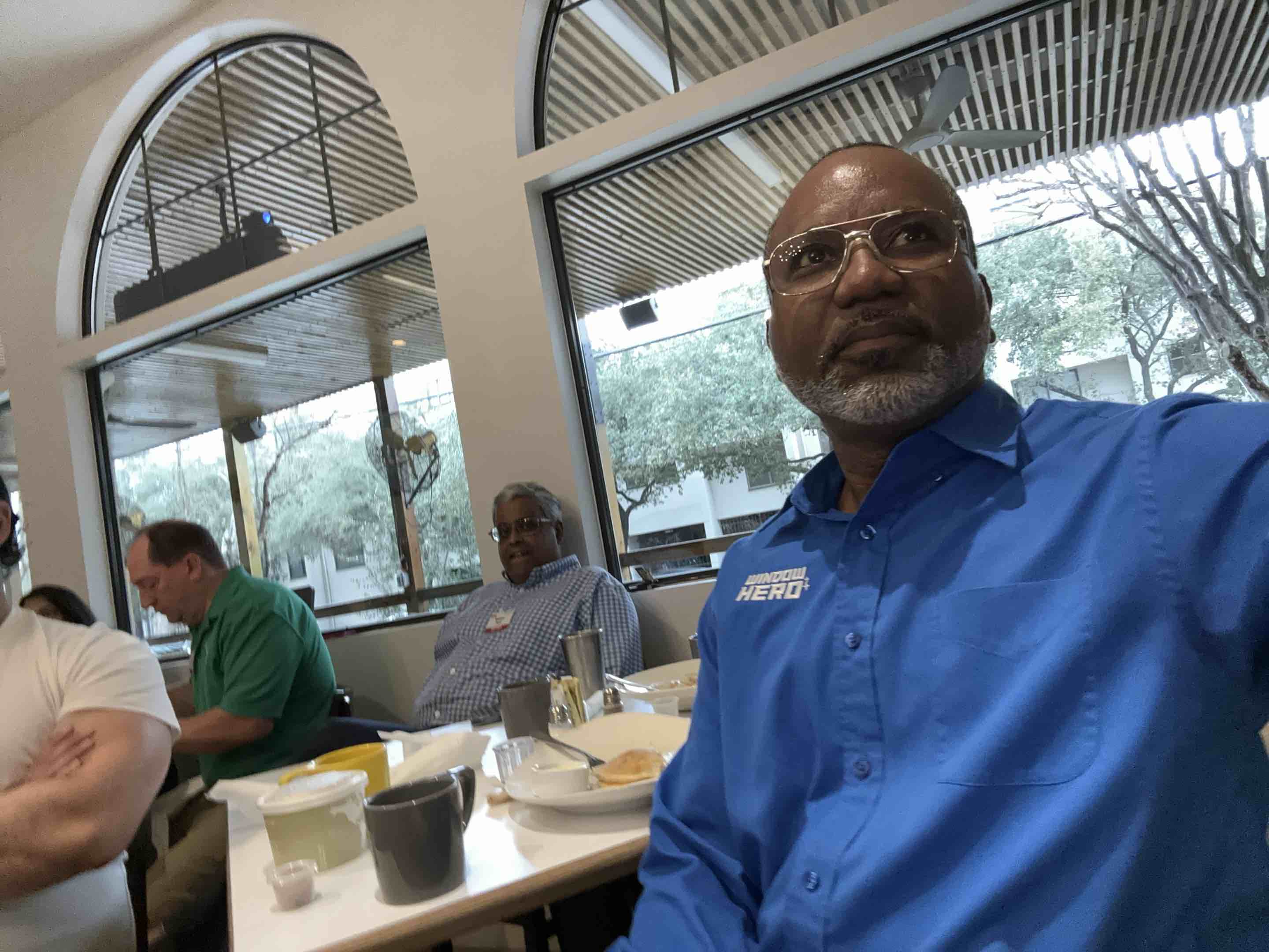 Houston, TX - Networking at Harry’s for new relationships and building opportunities for window cleaning in midtown