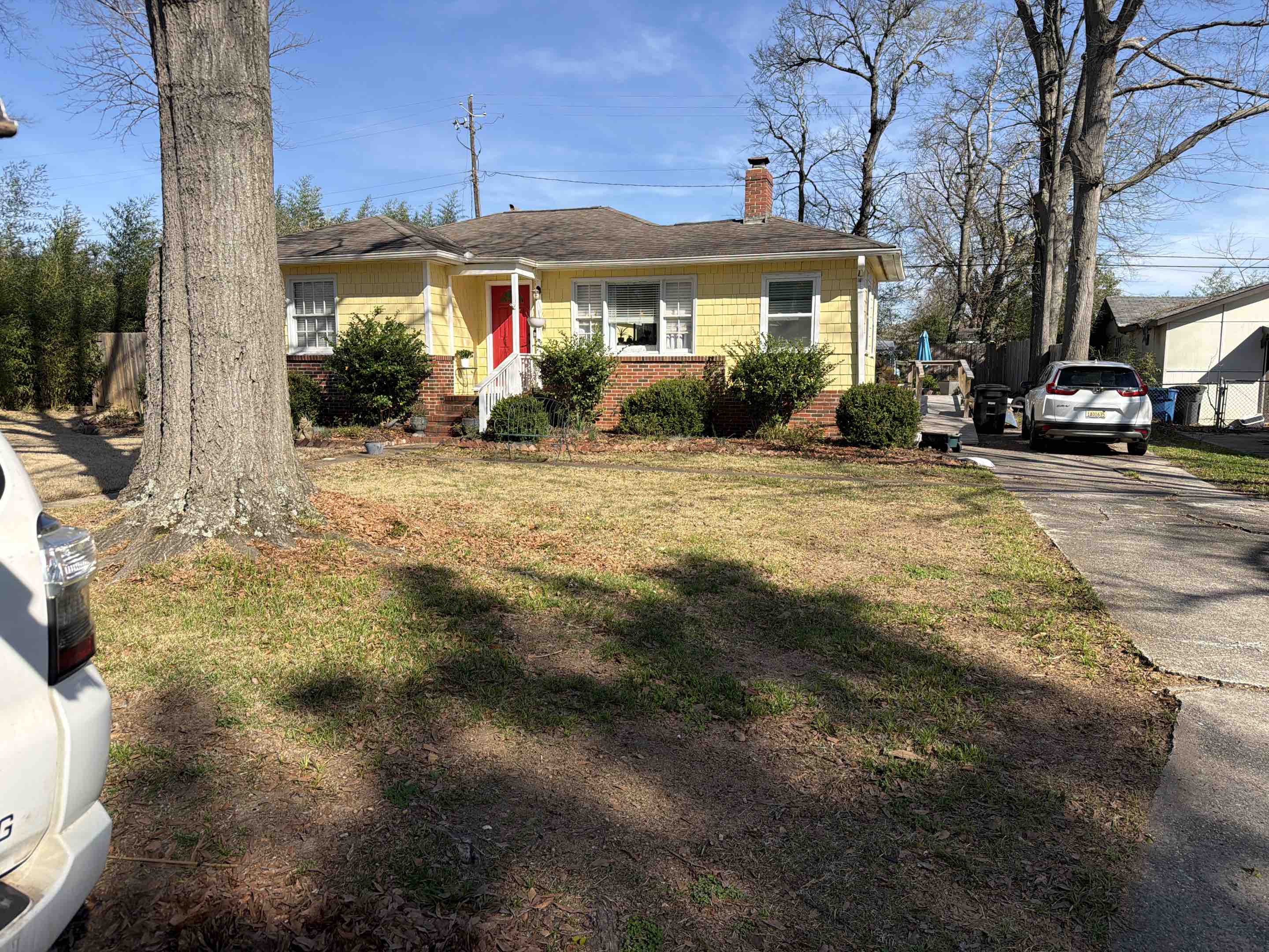 Birmingham, AL - Cleaned out gutters to restore proper water flow, cleaned out down spouts to restore proper drainage. 