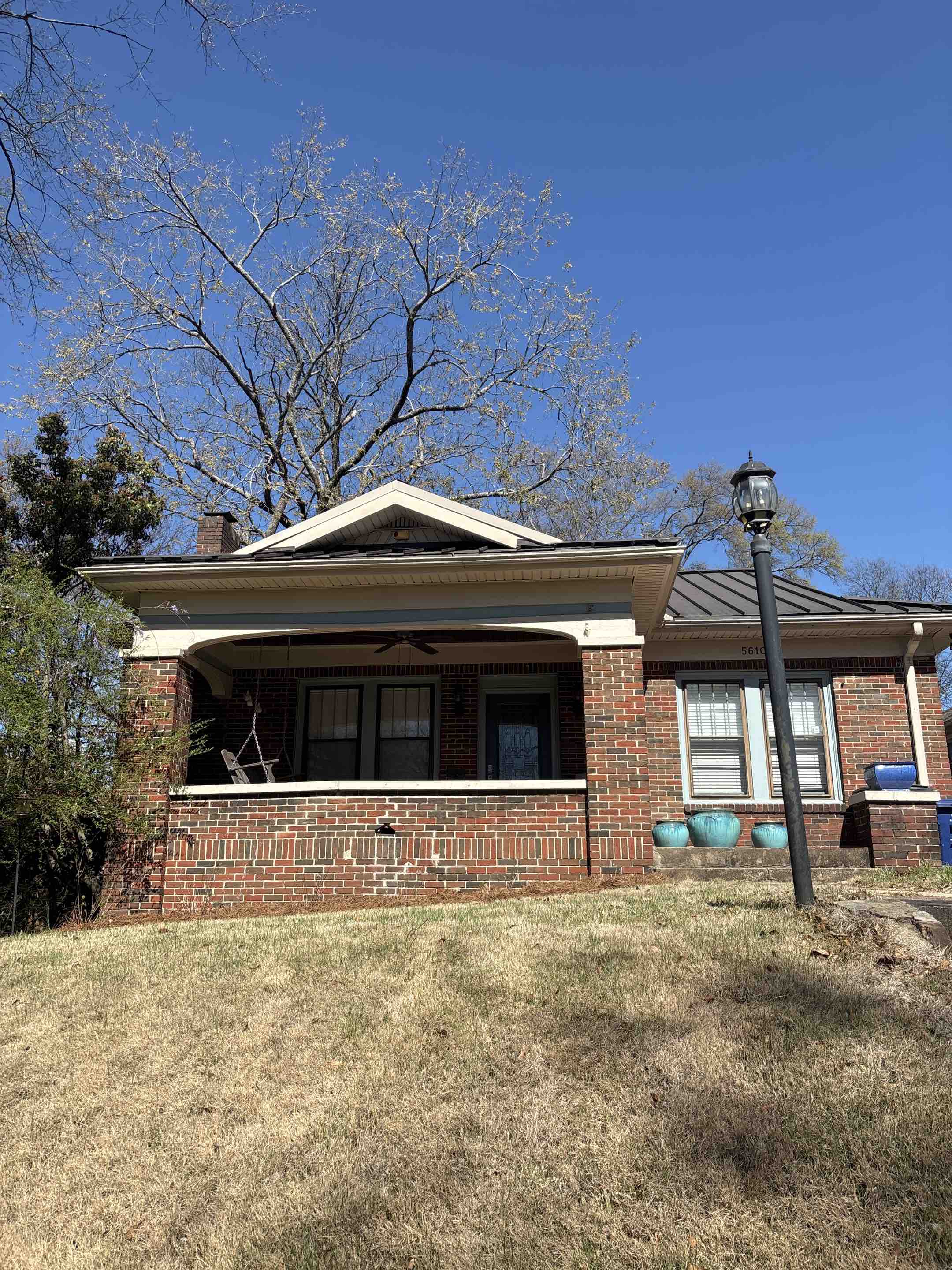 Birmingham, AL - Just cleaned out the gutters at this home in Crestwood. 