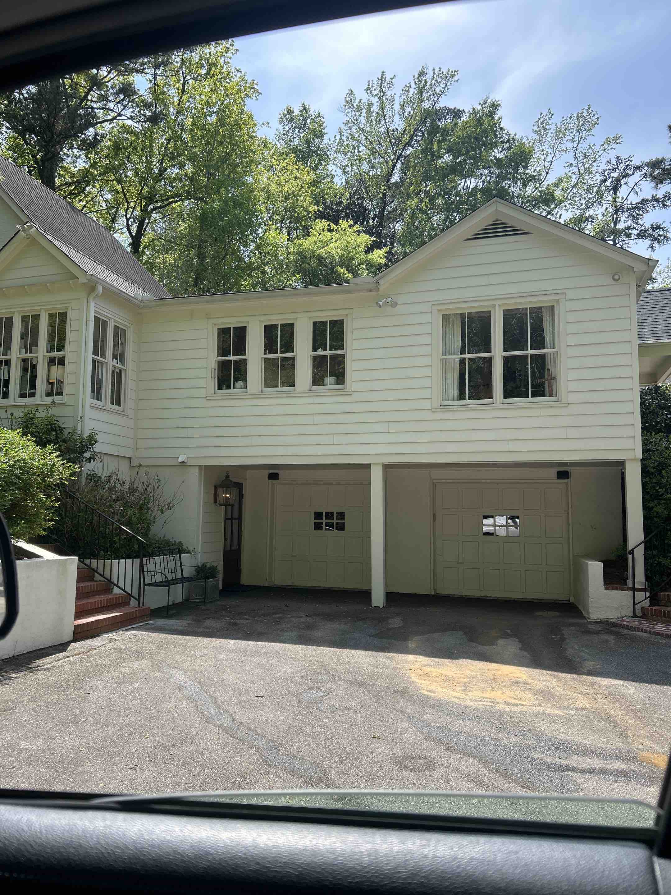 Birmingham, AL - Did a gutter guard brush off a house wash and exterior windows here