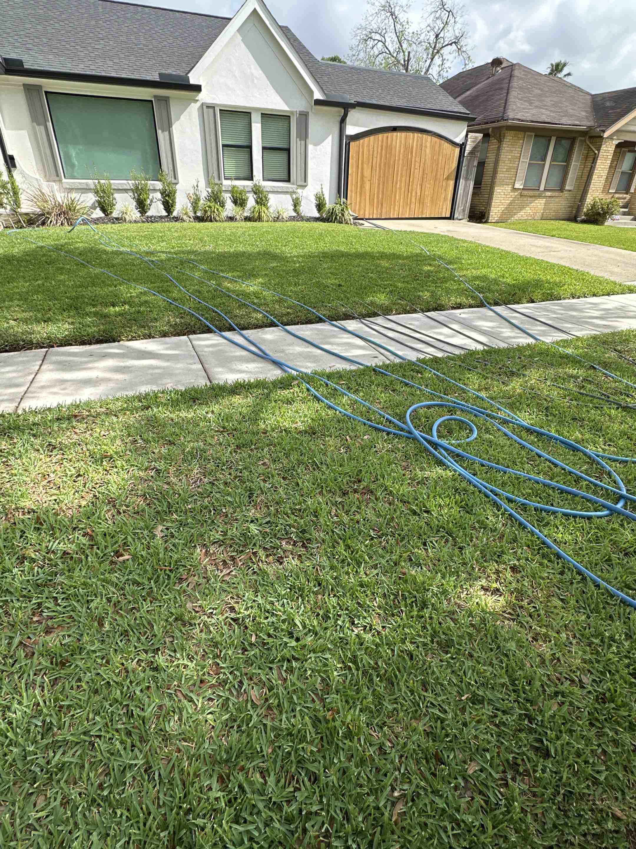 Houston, TX - Lines are out for windows and patio cleaning! 