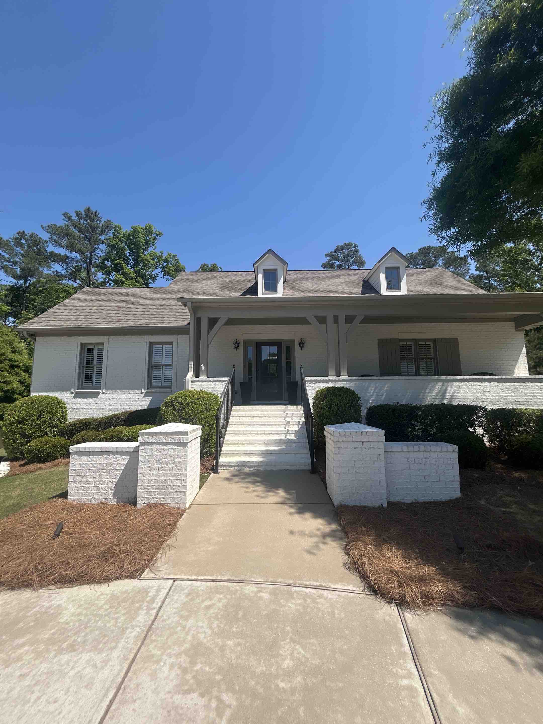 Birmingham, AL - Did a house wash here, interior and exterior windows and driveway pressure washing here.
