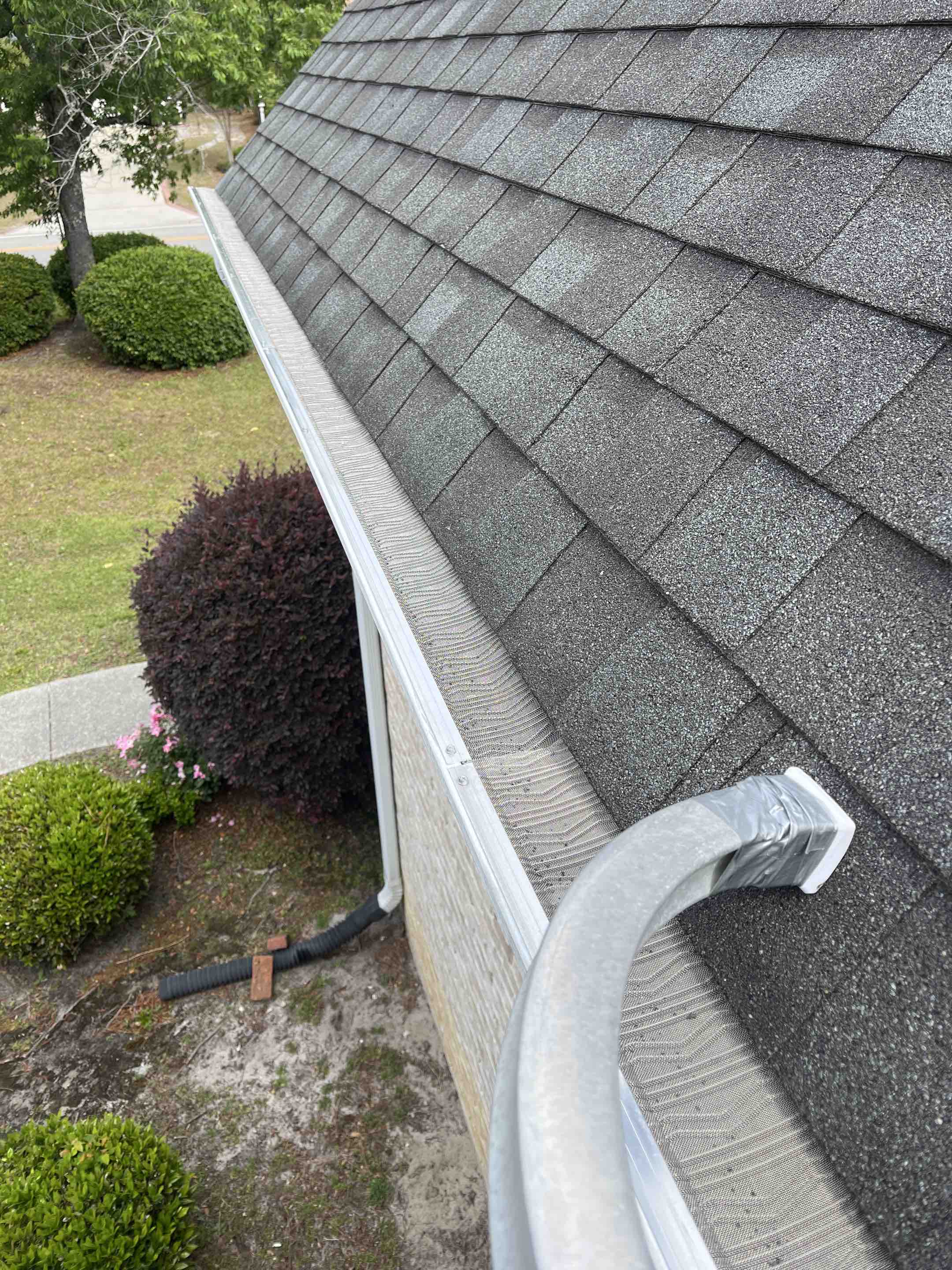 Wilmington, NC - Great day for a gutter guard install! 